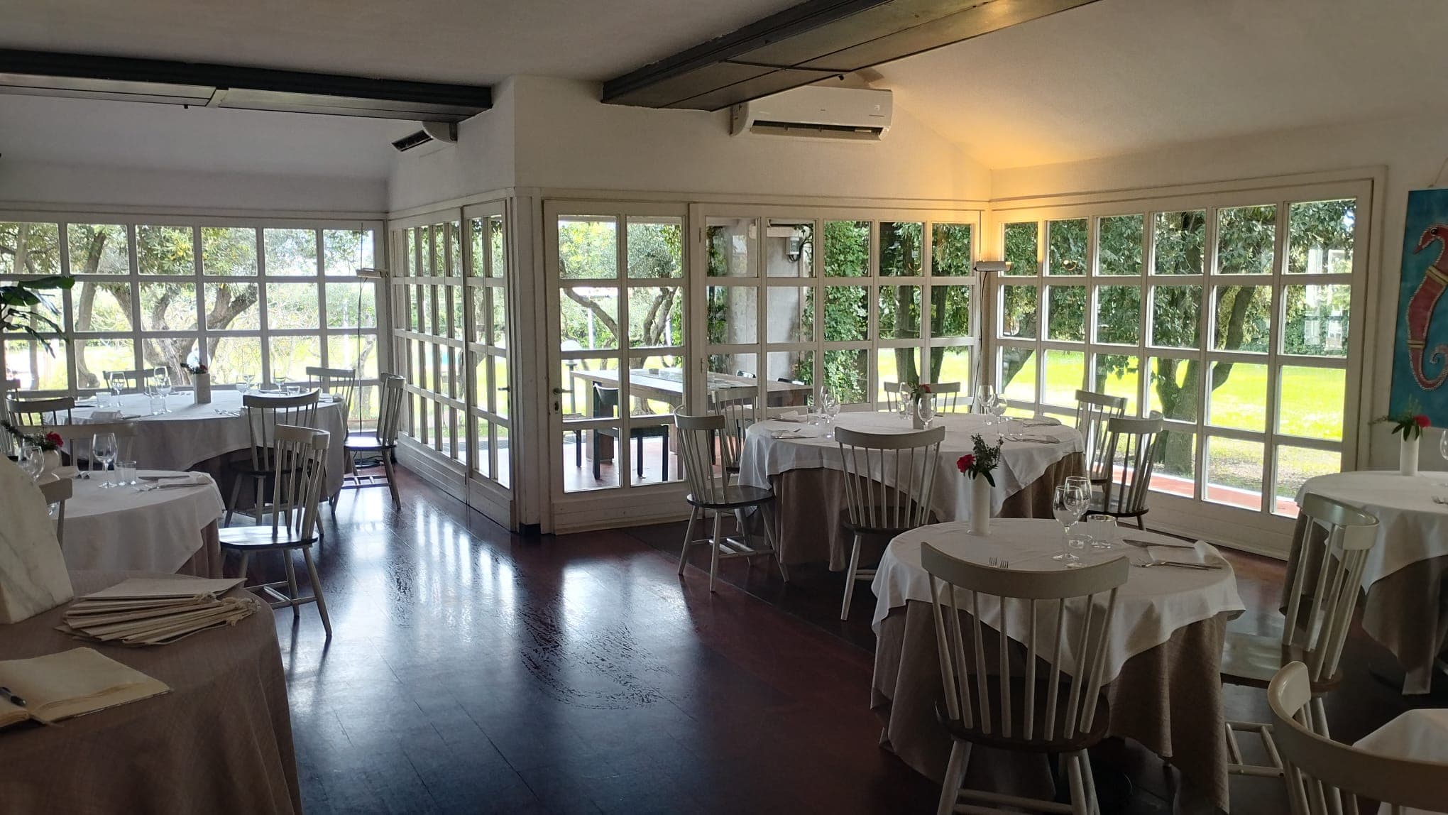 Sala principale della Locanda dell'Angelo