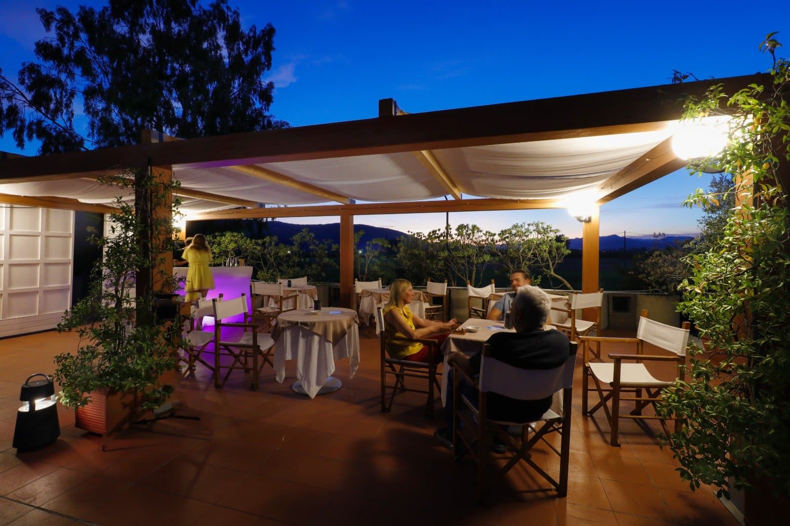 Terrazza della Locanda dell'Angelo